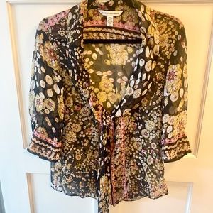 Diane von Furstenberg Silk Shell Blouse